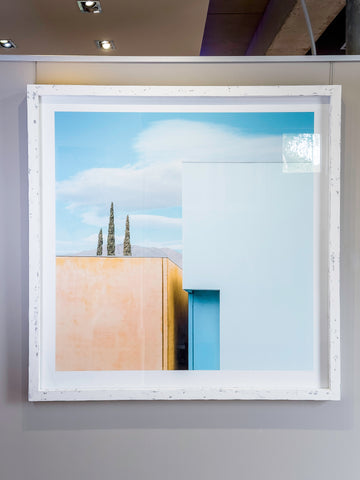 Urban Exploration - limited edition 1/1 100x100cm Framed in a white Bellini Frame and Non-reflective glass (Ultra-Glass)