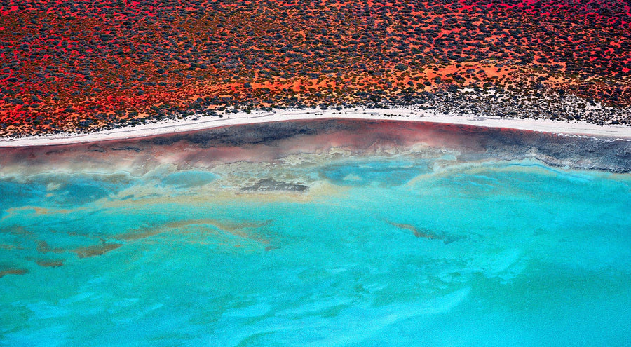 Shark Bay Aerial, North Western Australia