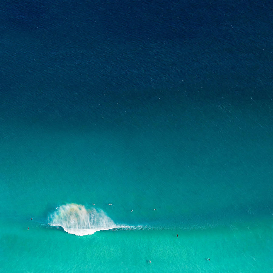 Boranup Beach 52x95cm framed in white with non-reflective glass