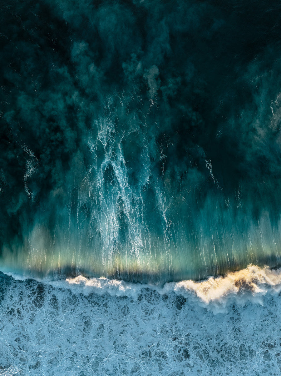 Cape Naturaliste  Limited Edition 1/1 -  135x200cm Stretched Canvas with feature Marri Shadow Line Frame