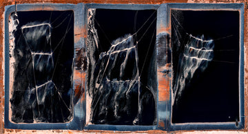 Tailings Pond, Dardanup Limited Edition 1/1 -  95x175cm Stretched Canvas with black Shadow Line Frame