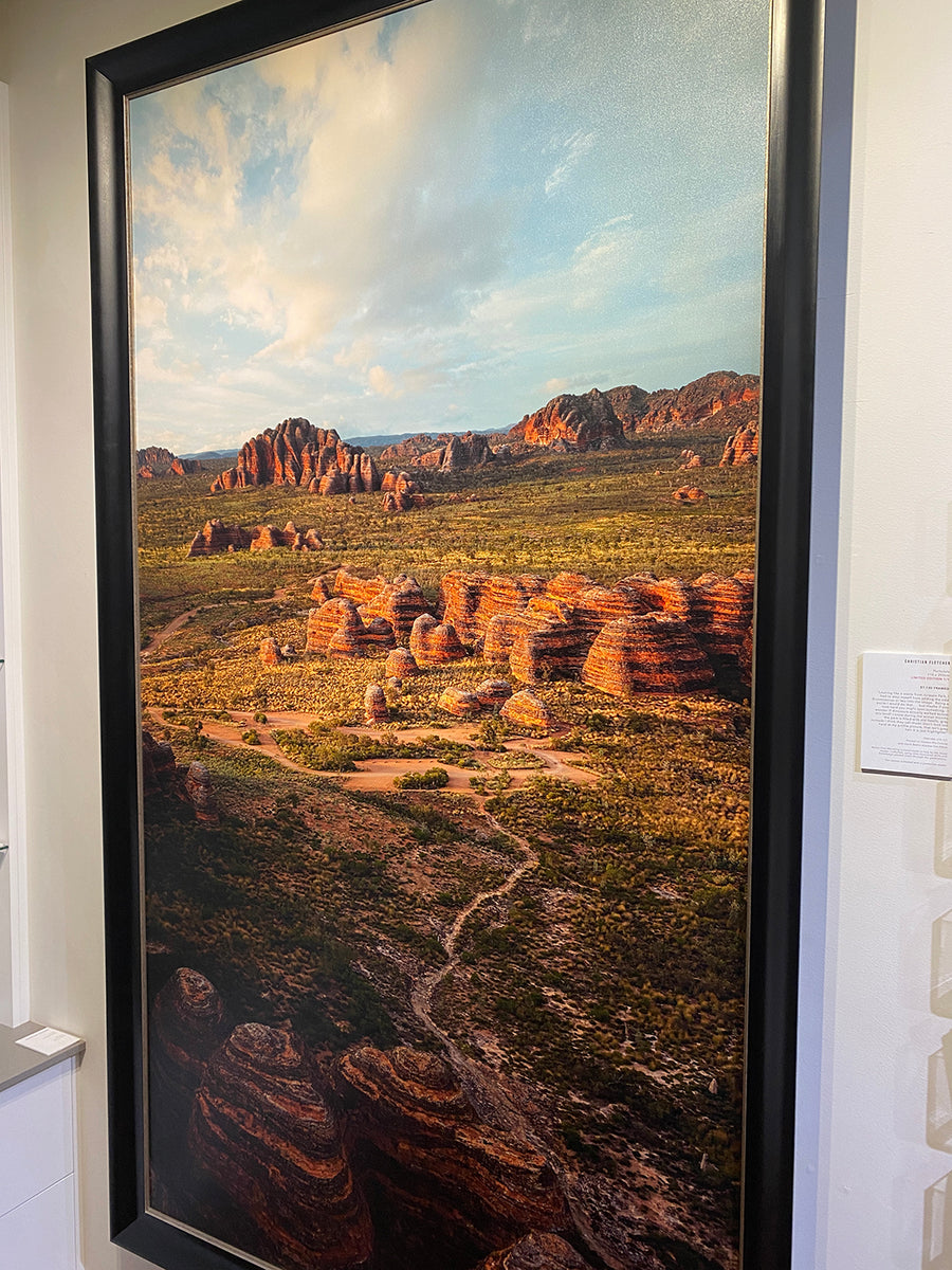 Purnululu National Park limited edition 1/1 Stretched Canvas with a BELLINI frame 110 x 200cm