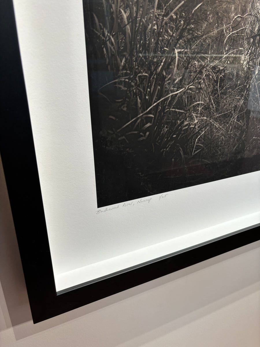 Blackwood River Limited Edition 83x125cm Framed in black With Ultra Glass