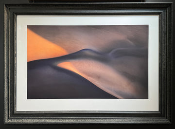 Sand Dunes Limited Edition 1/1 50x80cm Framed In Black With non-reflective glass