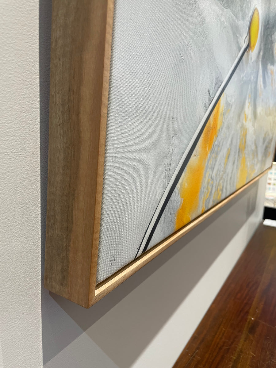 Greenbushes Limited Edition 1/1 -  83 x 125cm Stretched Canvas with handcrafted Timber Frame
