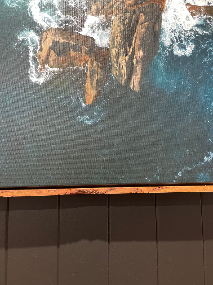 Sugarloaf Rock Limited Edition 1/1 -  90x120cm Stretched Canvas with feature Marri Shadow Line Frame
