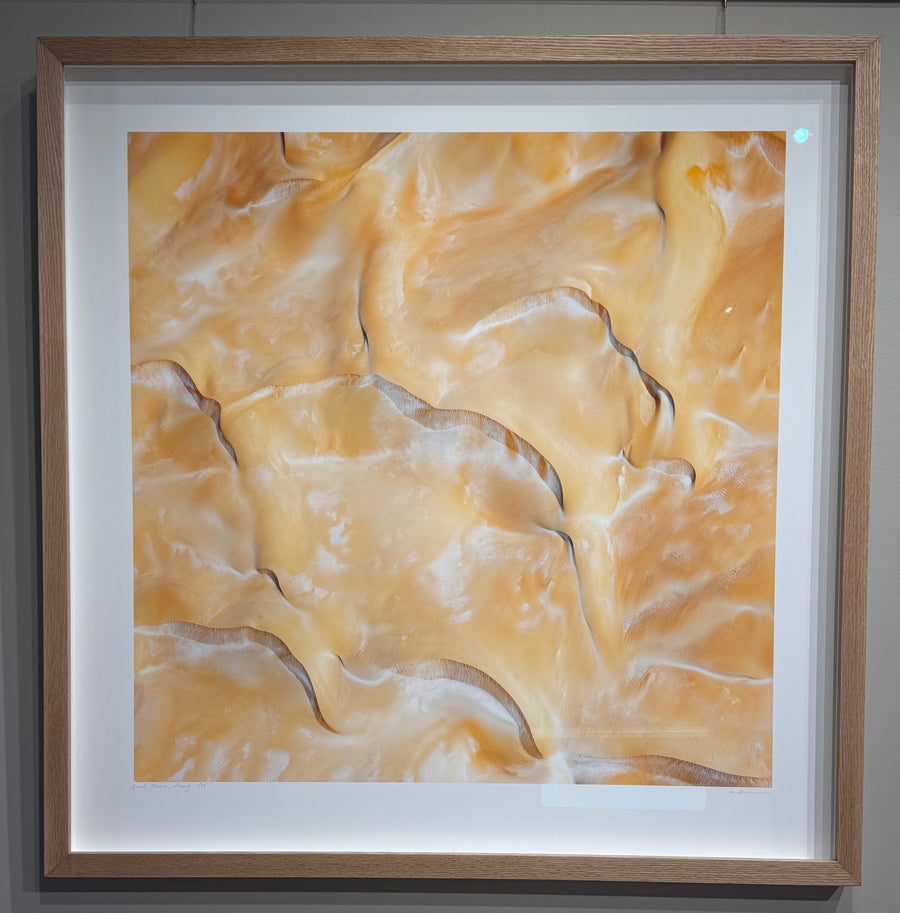 SAND DUNES, PENONG, SOUTH AUSTRALIA - LIMITED EDITION 75x75cm framed in timber with non-reflective glass (Copy)