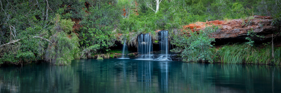 Fern Pool, Dales Gorge, Karijini National Park, North Western Australi ...