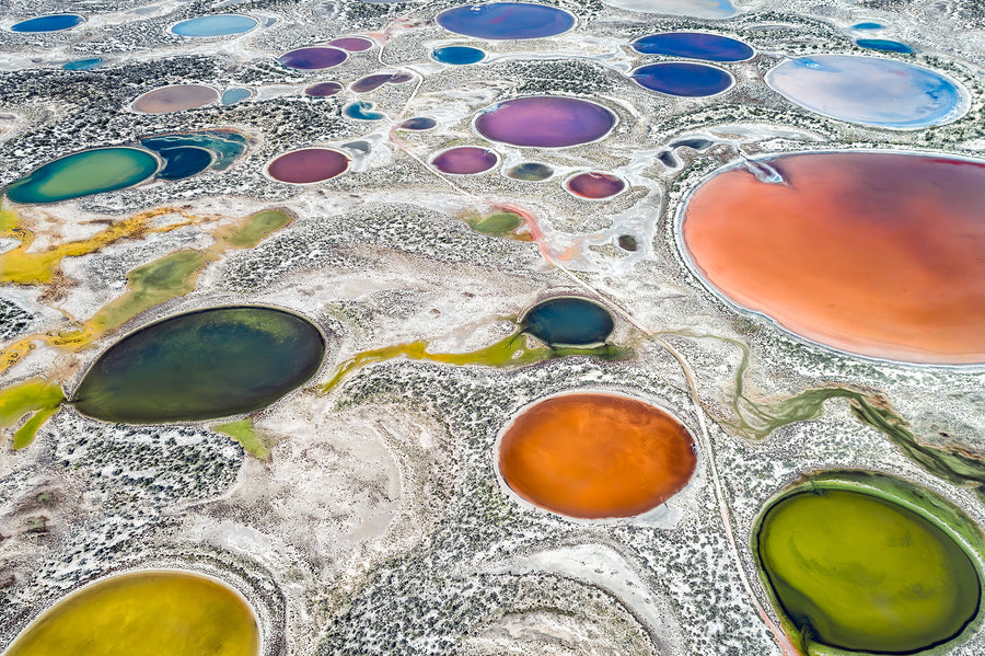 Salt Lakes, Pithara, Mid West, Western Australia LIMITED EDITION