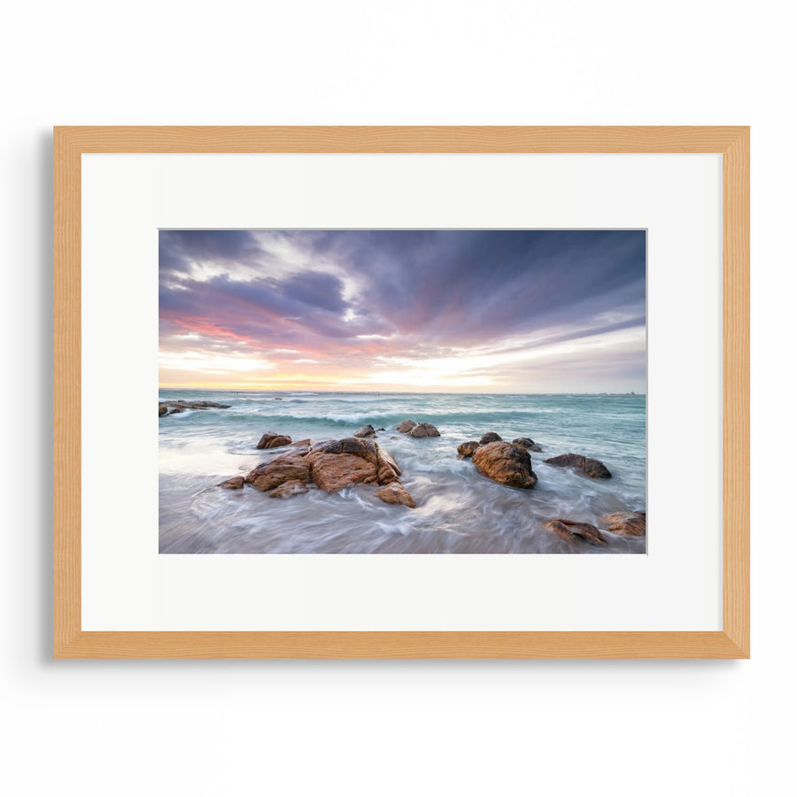 Geographe Bay, Old Dunsborough 33x50 cm Framed in Timber