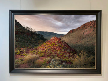 Pilbara, North Western Australia ONE OF ONE LIMITED EDITION framed 100x150cm in a black Bellini frame