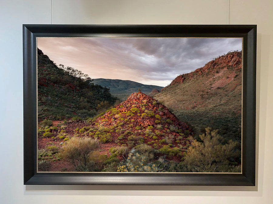 Pilbara, North Western Australia ONE OF ONE LIMITED EDITION framed 100 x 150cm in a black Bellini frame