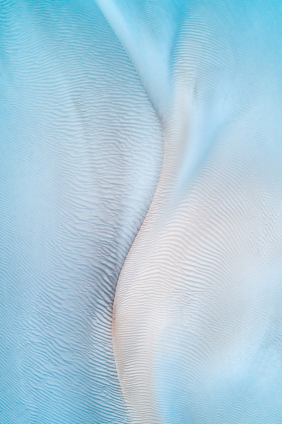 Sand Dunes, 100 x 150 cm Stretched Canvas with Timber Shadow line Frame 5/25