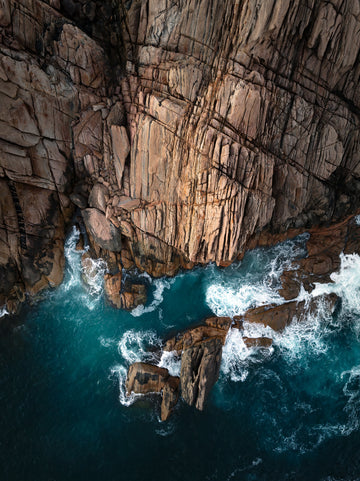 Sugarloaf Rock Limited Edition 1/1 -  90x120cm Stretched Canvas with feature Marri Shadow Line Frame