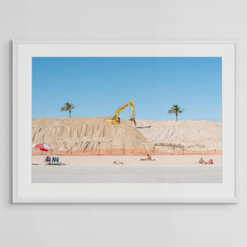 Cable Beach, Broome - Limited Edition 67x100cm framed in white with non-reflective glass