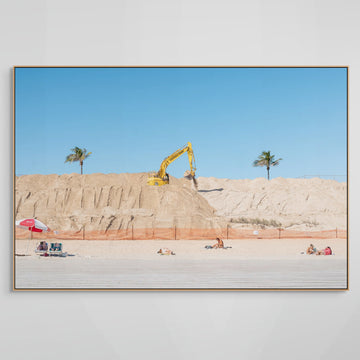 Cable Beach, Broome - Limited Edition  116x175cm stretched canvas with a timber shadow line frame