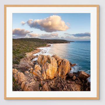 Castle Rock 96x96cm Framed in timber