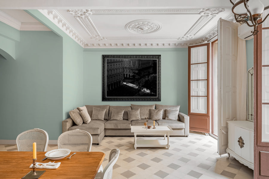 Havana, Cuba, LIMITED EDITION, 100x150CM STRETCHED CANVAS ORNATE BLACK SHADOW LINE FRAME