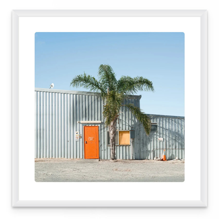 Jandakot Airport, Perth Limited Edition - 69x69cm Framed in White