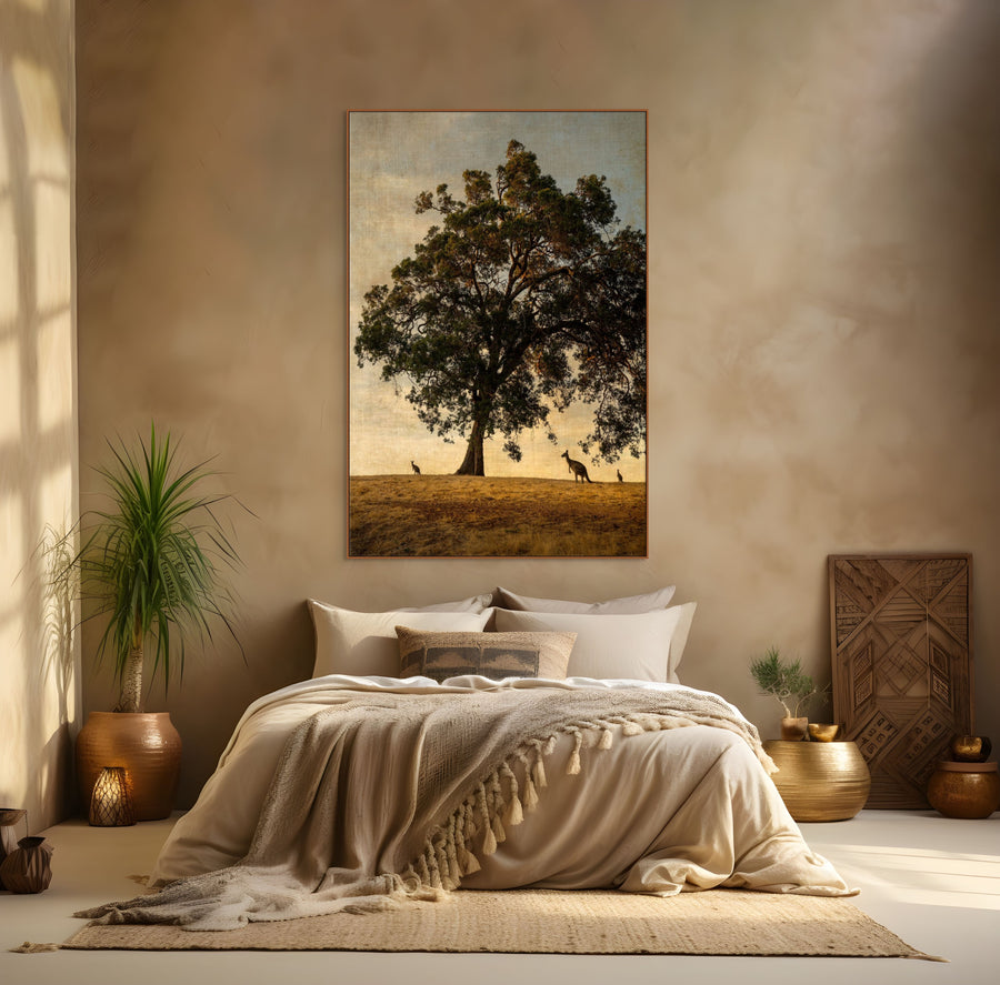 Kangaroos under the Marri Tree - LIMITED EDITION