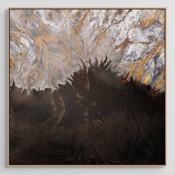 Capel Limited Edition 1/1 -  90x90cm Stretched Canvas with handcrafted Timber Frame