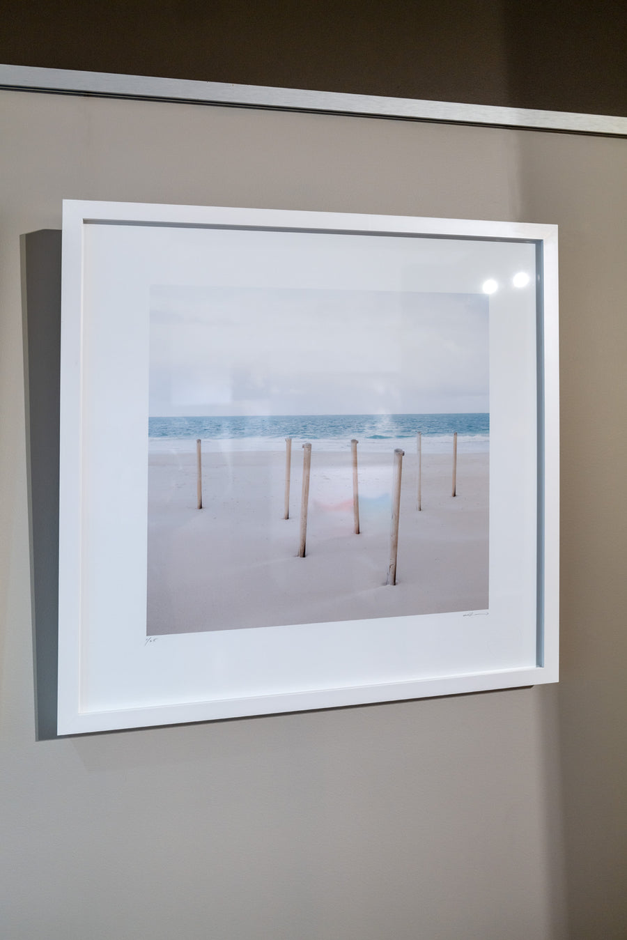 Hamlin Bay, South Western Australia, Limited Edition, 40x40cm Framed in white