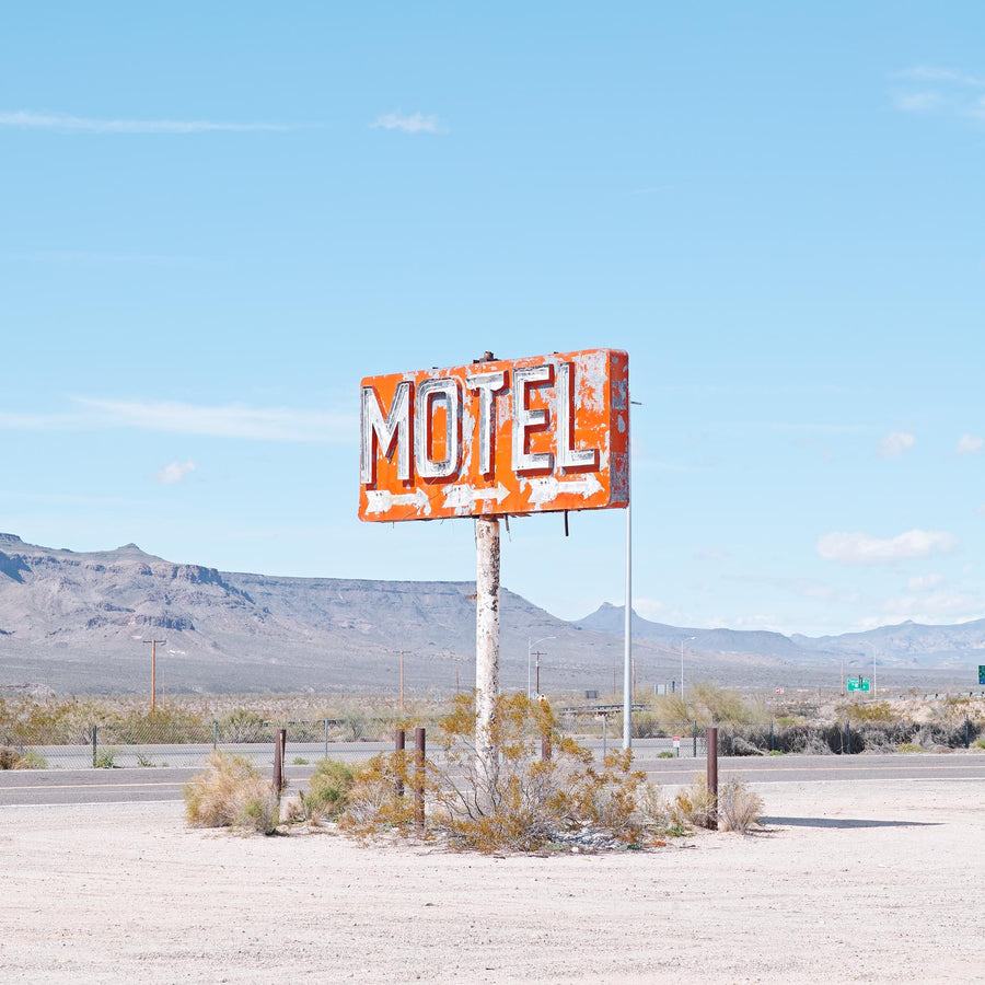 Old Sign, Nevada USA, LTD | Christian Fletcher Photo Images | Landscape Photography Australia