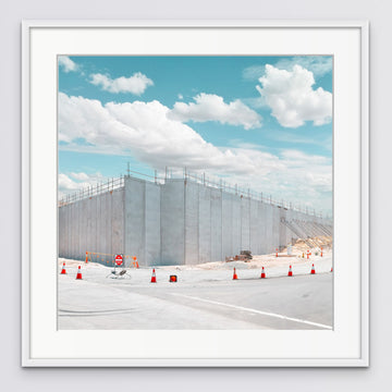A Different View #5 Limited Edition 1/1, 50x50cm FRAMED in white