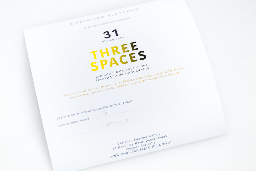 Box set - Three Spaces Exhibition Limited Edition