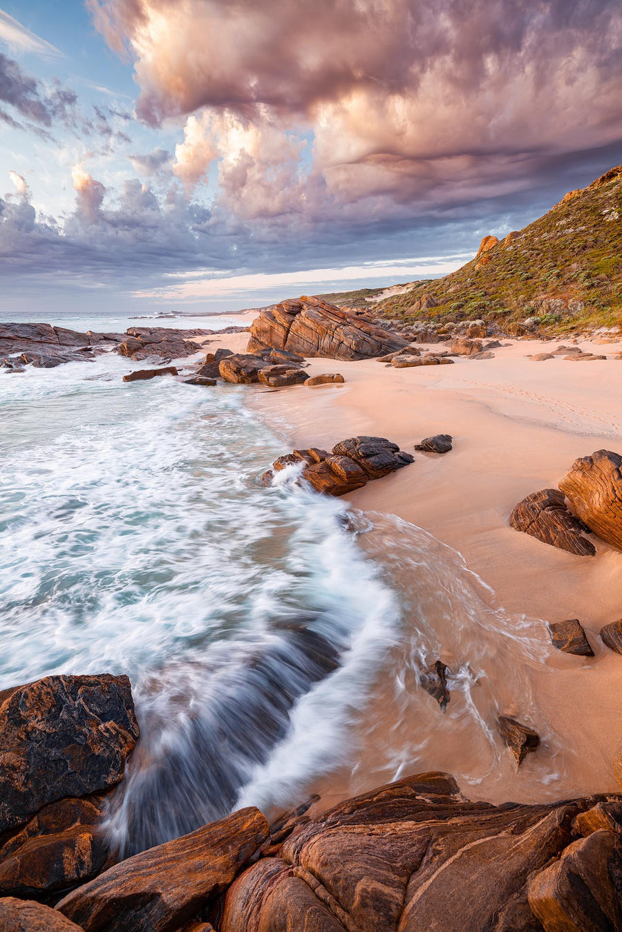 Honeycombs Beach, Cape Naturaliste, South Western Australia | Christian Fletcher Photo Images | Landscape Photography Australia