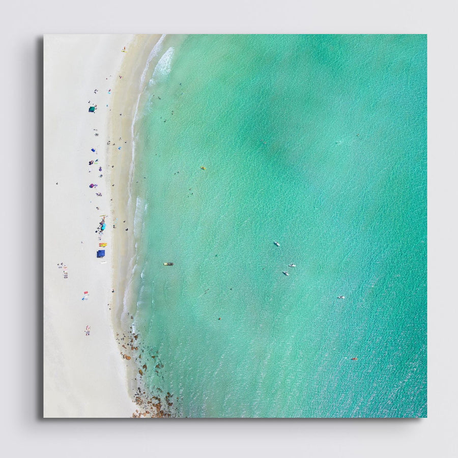 MEELUP BEACH 75x75cm Face Mount Acrylic