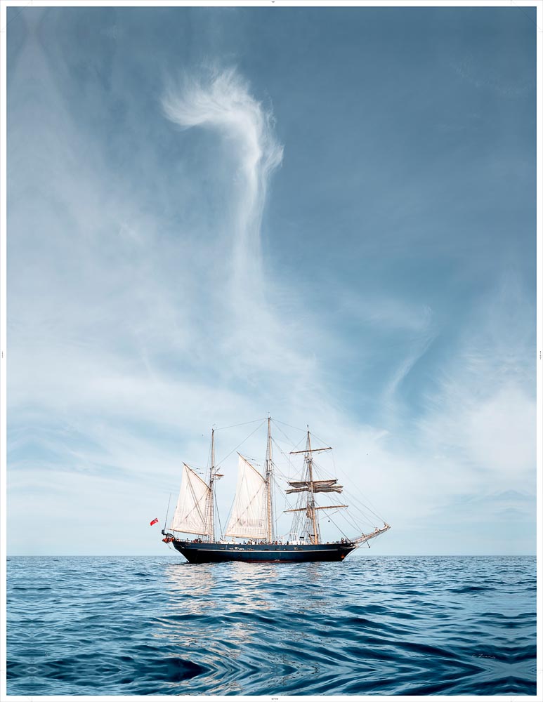 Leeuwin Sailing Ship, Rottnest Island, Western Australia, LTD | Christian Fletcher Photo Images | Landscape Photography Australia